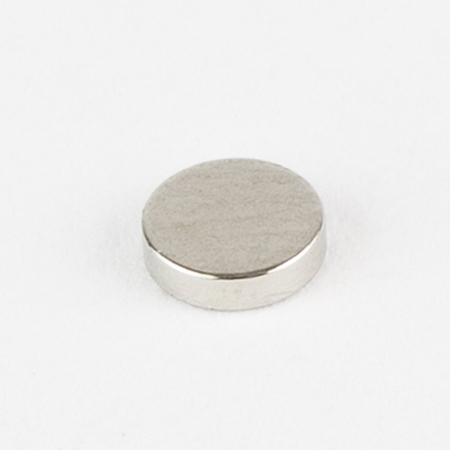 BUNTING N52 Neodymium Disc Magnets, 0.062" D, 0.12 lb Pull, Rare Earth Magnets N52P062062